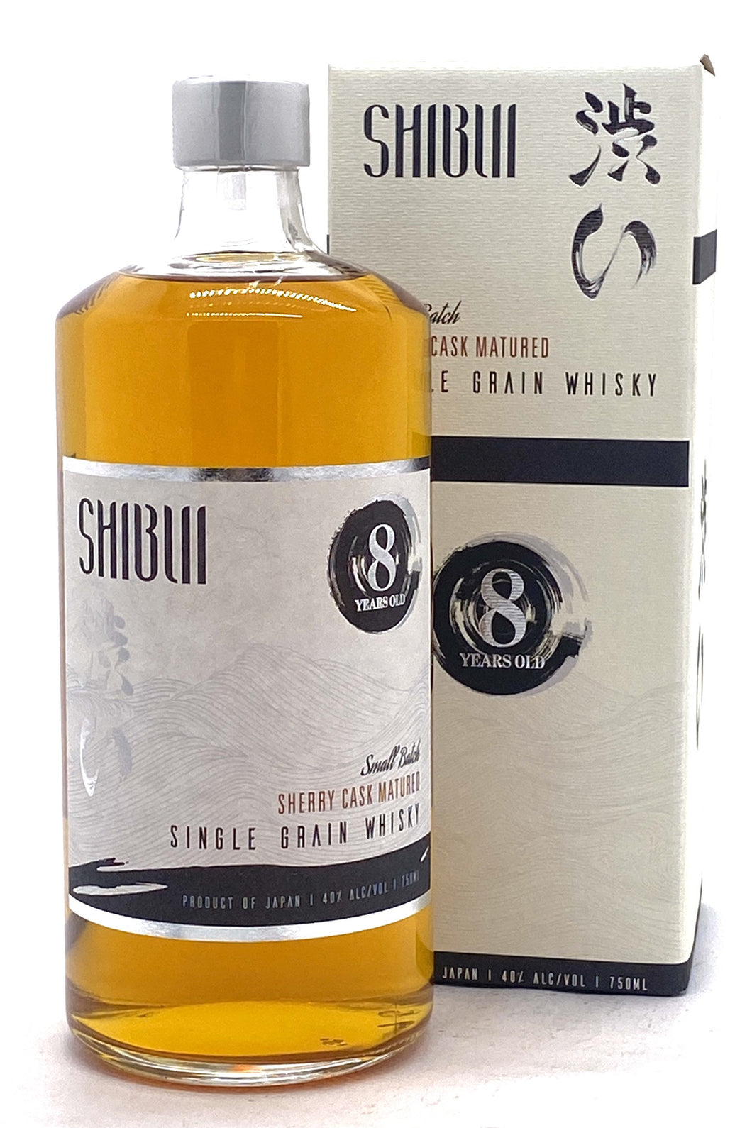 Shibui 8 Year Old Single Grain Whisky 750ml