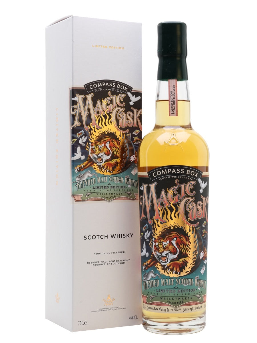 2020 Compass Box Magic Cask Limited Edition Blended Malt Scotch Whisky 750ml