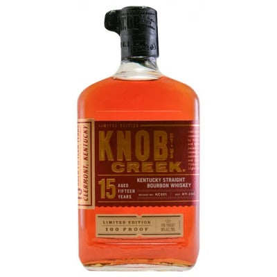 2021 Knob Creek 15 Year Old Kentucky Straight Bourbon Whiskey 750ml