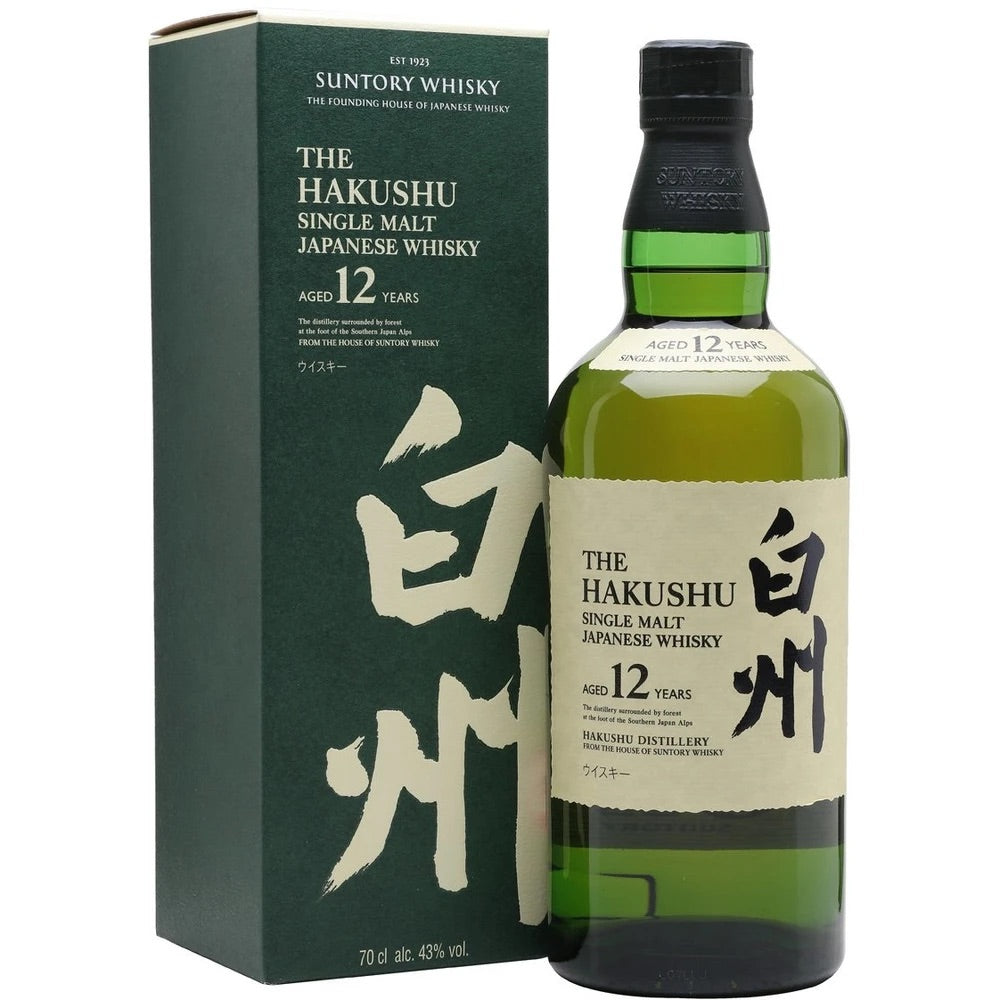 Suntory The Hakushu 12 Year Old Single Malt Whisky 750ml