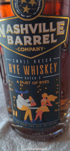 Nashville Barrel Company Small Batch Rye 750ml