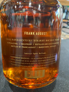 Frank August 100 Proof Small Batch Kentucky Bourbon 750ml