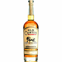 Load image into Gallery viewer, Old Carter Barrel Strength Batch 8 Straight Rye Whiskey 750ml
