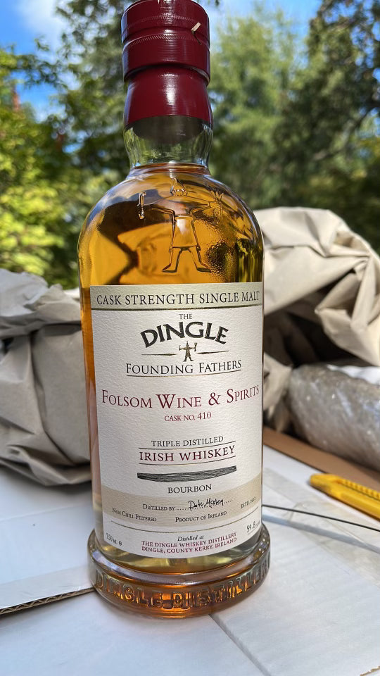 Dingle Founding Fathers Single Cask Irish Whiskey 750ml