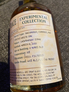 2021 Buffalo Trace Distillery Experimental Collection Sorghum & Peas Bourbon Whiskey