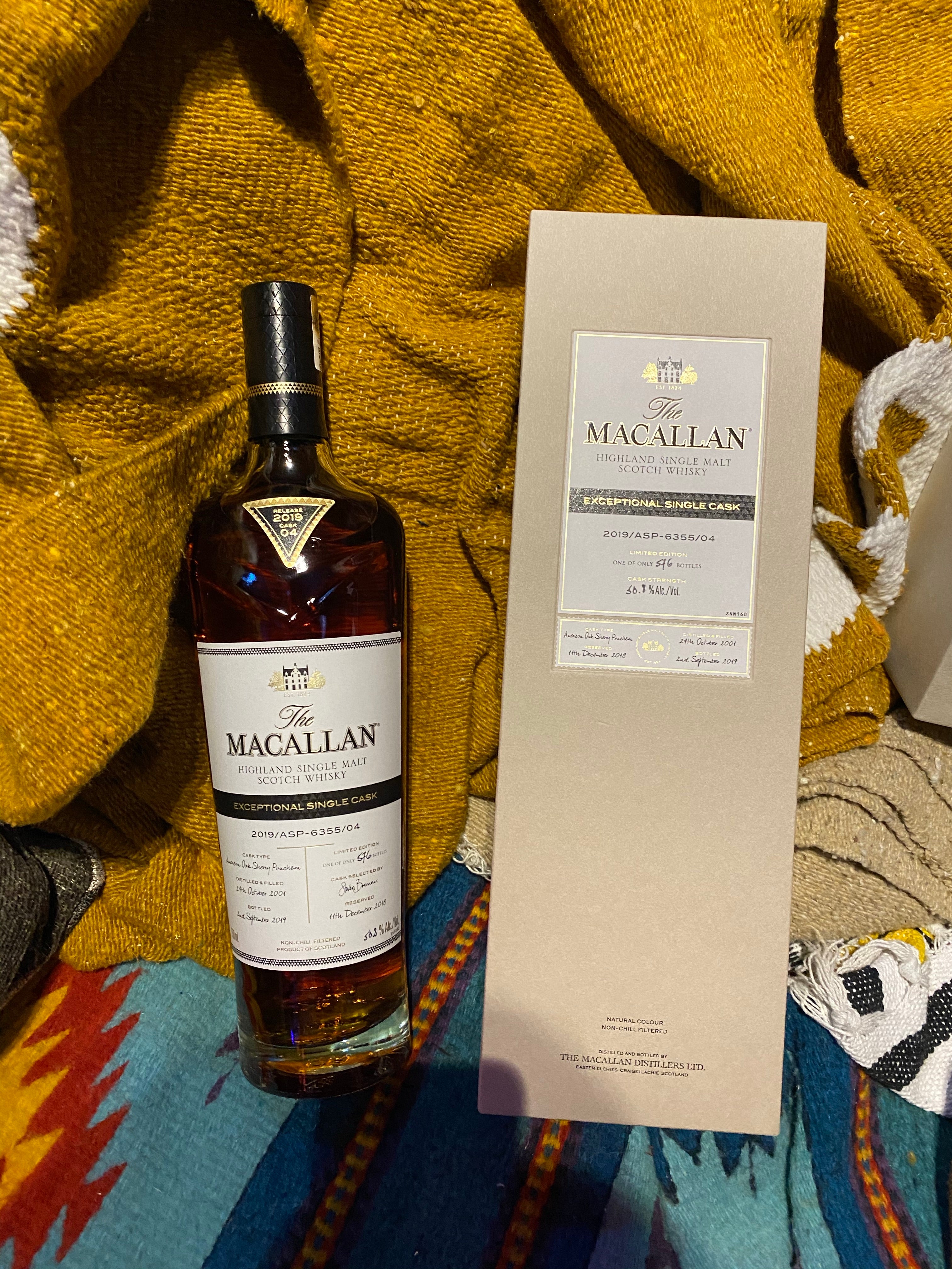 Macallan Exceptional Single Cask 2019/ASP-6355/04 Single