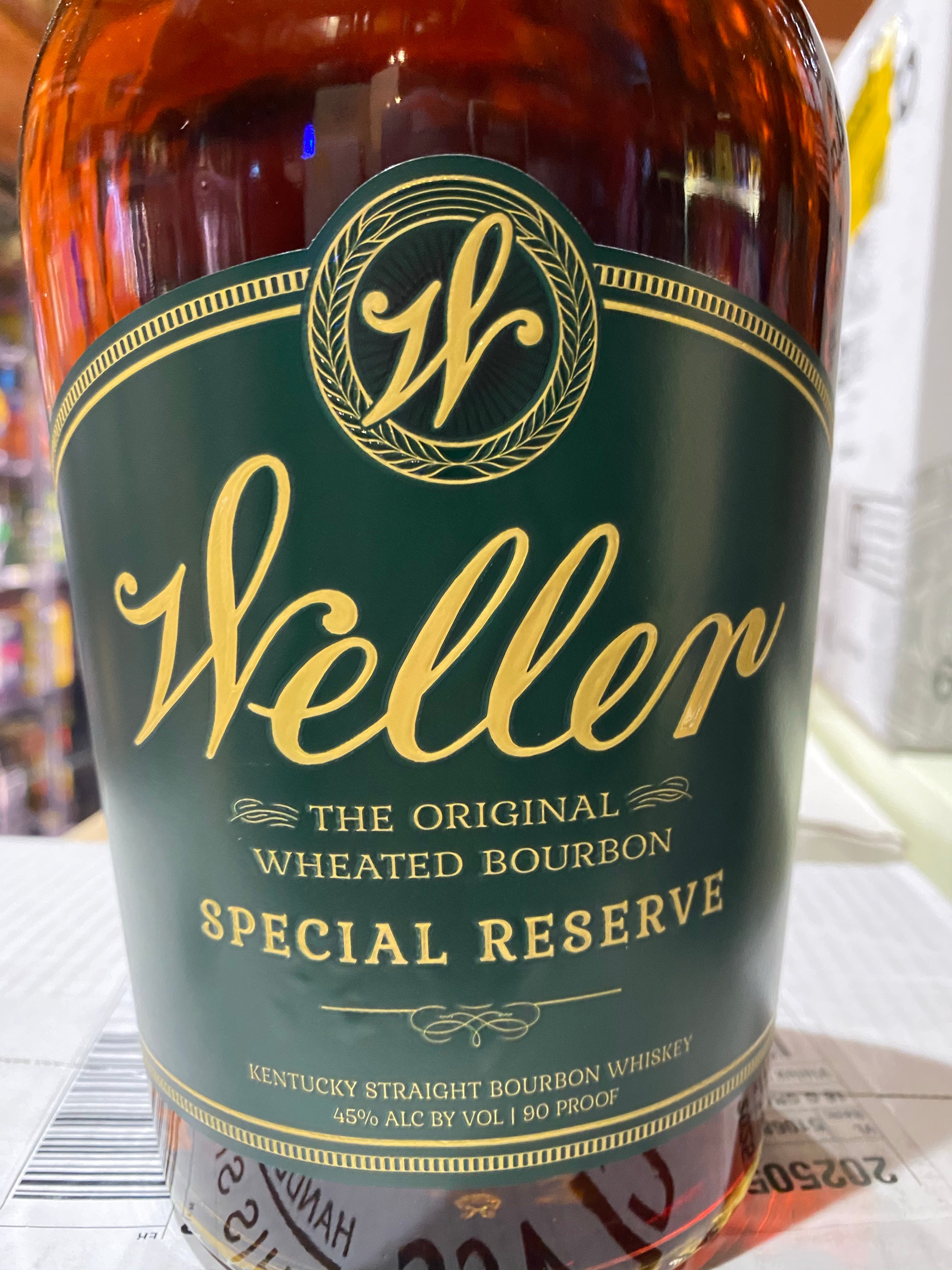 W. L. Weller Special Reserve Kentucky Straight Wheated Bourbon Whiskey