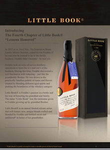 Booker's Little Book Chapter 4 Lessons Honored Blended Straight Whisky 750ml