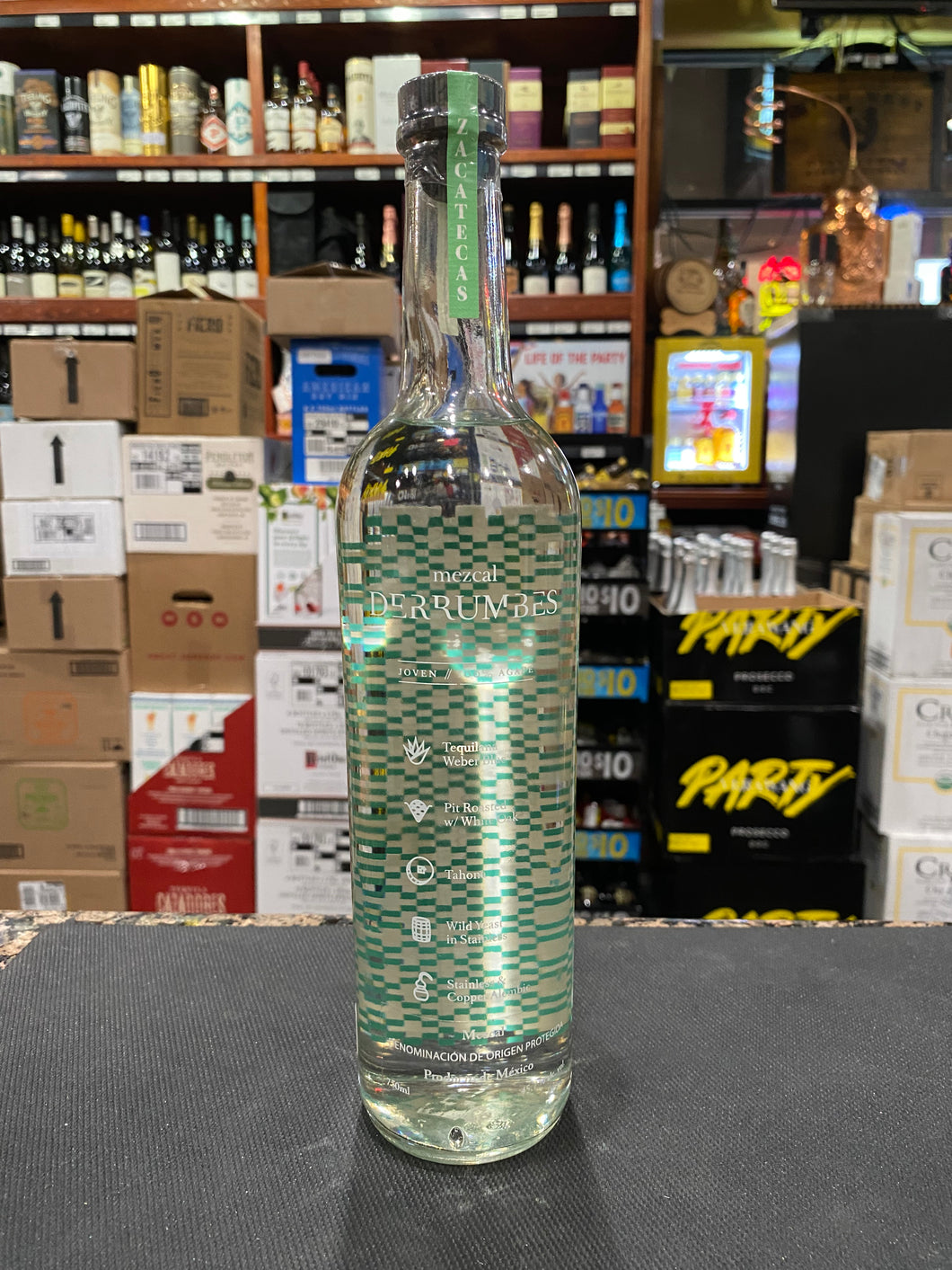 Derrumbes Jocen Green Bottle Mezcal 750ml