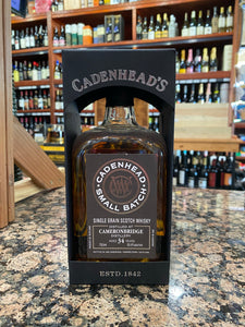 WILLIAM CADENHEAD SMALL BATCH CAMERONBRIDGE 34 YEAR