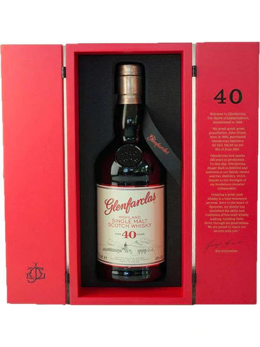 Glenfarclas 40 Year Single Malt Scotch Whiskey 750ml