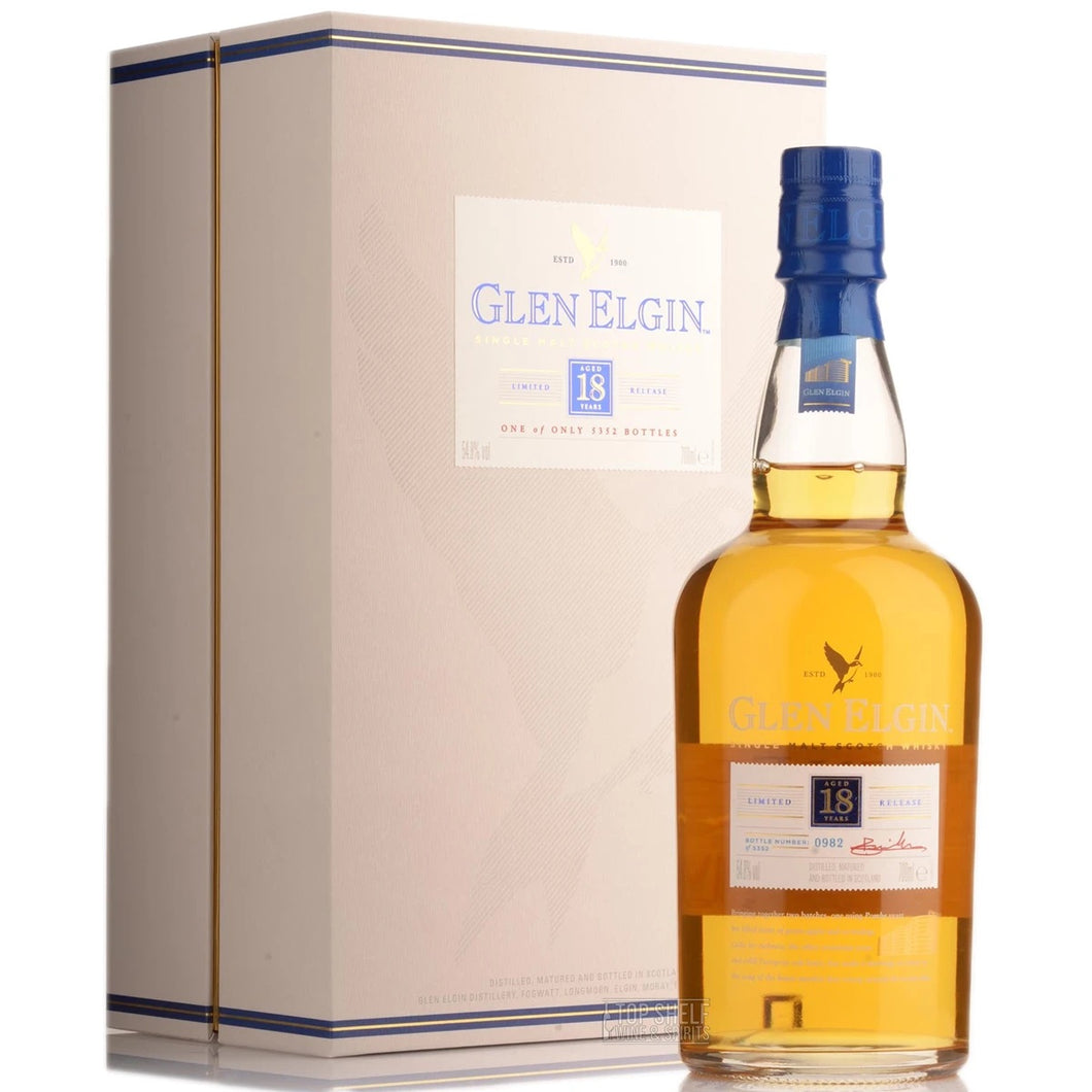 Glen Elgin 18 Year Old Single Malt Scotch Whisky 750ml