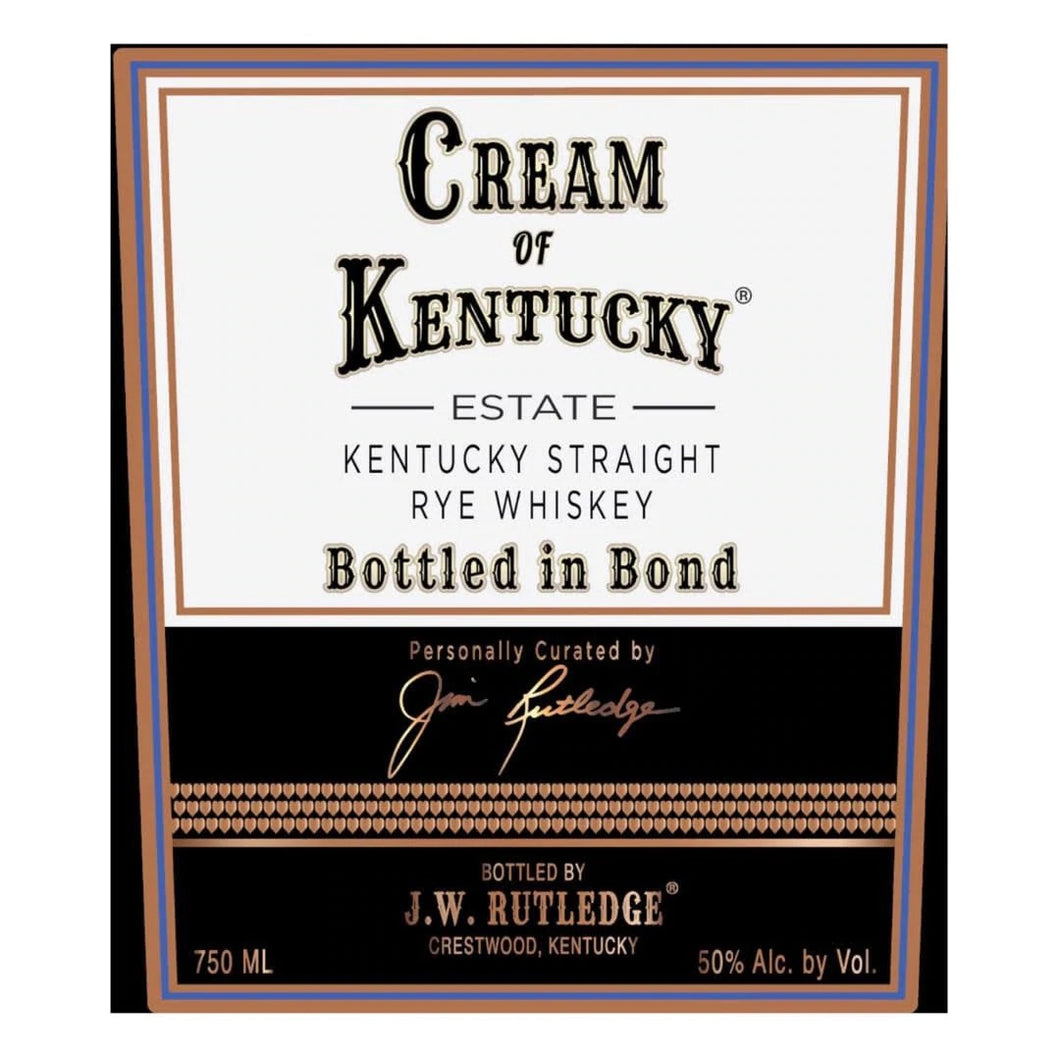 Cream Of Kentucky Bottled In Bond Straight Rye