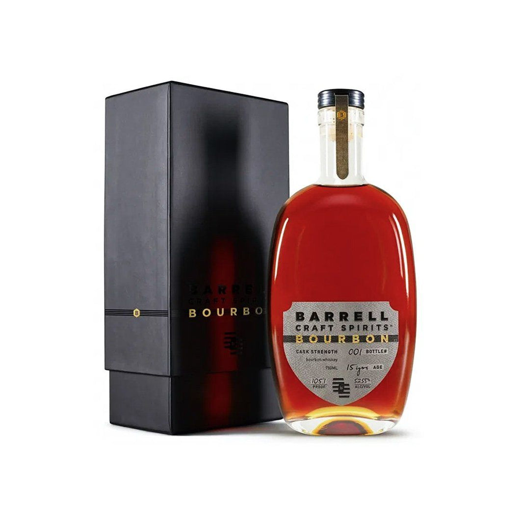 2021 Barrell Gray Label 15 Year Old Cask Strength Bourbon Whiskey 750ml
