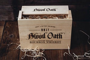 Blood Oath Pact No. #1 Bourbon Whiskey - 3 Pack In Wooden Box 750ml