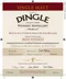 Dingle Distillery Batch No. 4 Single Malt Irish Whiskey