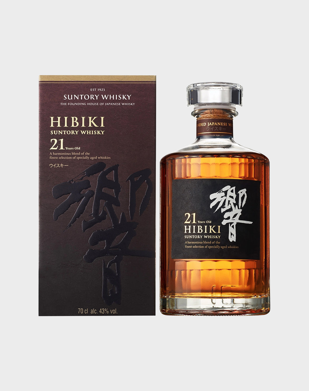 Suntory Hibiki 21 Year Old Blended Whisky 750ml