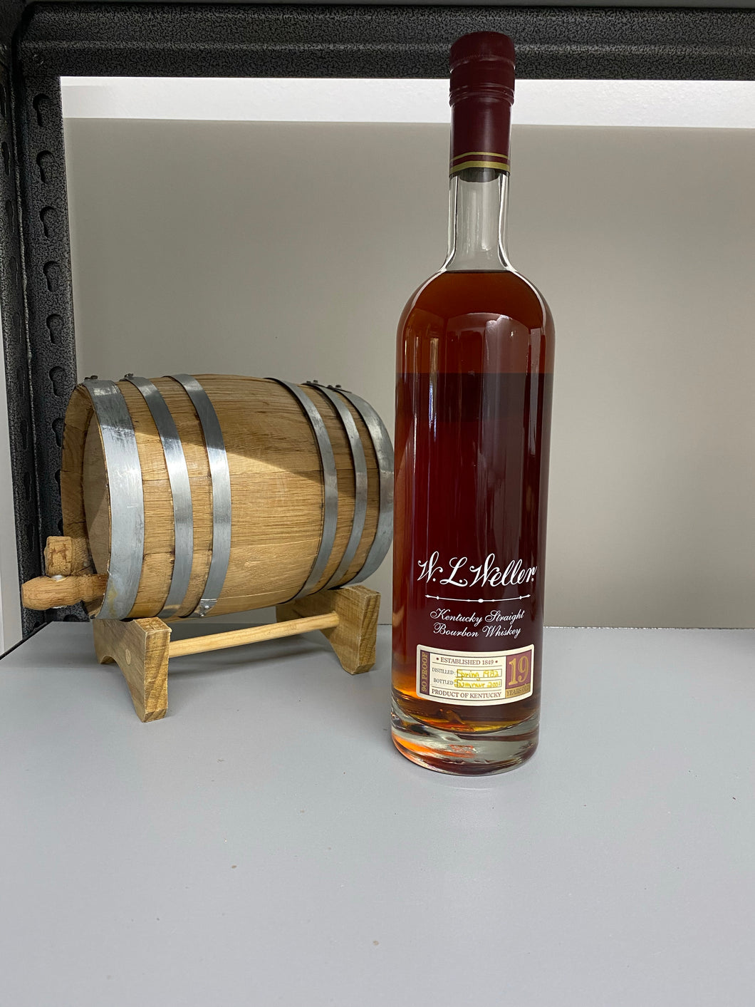 1982 W. L. Weller 19 Year Old Kentucky Straight Bourbon Whiskey 750ml