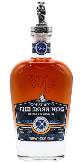 WhistlePig Farm The Boss Hog 9th Edition Siren's Song Straight Rye Whiskey 750ml