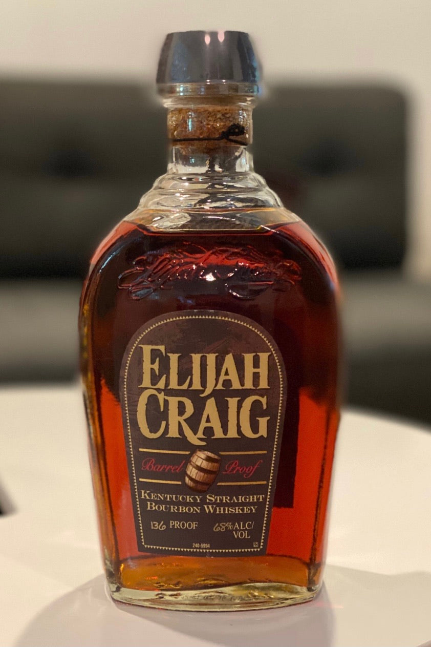 ELIJAH CRAIG BARREL PROOF 136 ( old label)