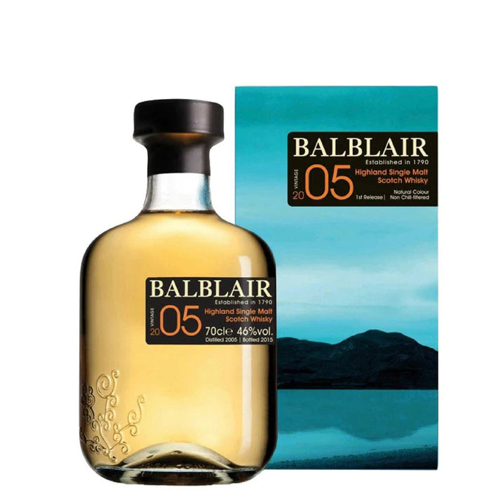 2005 Balblair Vintage Release Single Malt Scotch Whisky 750ml