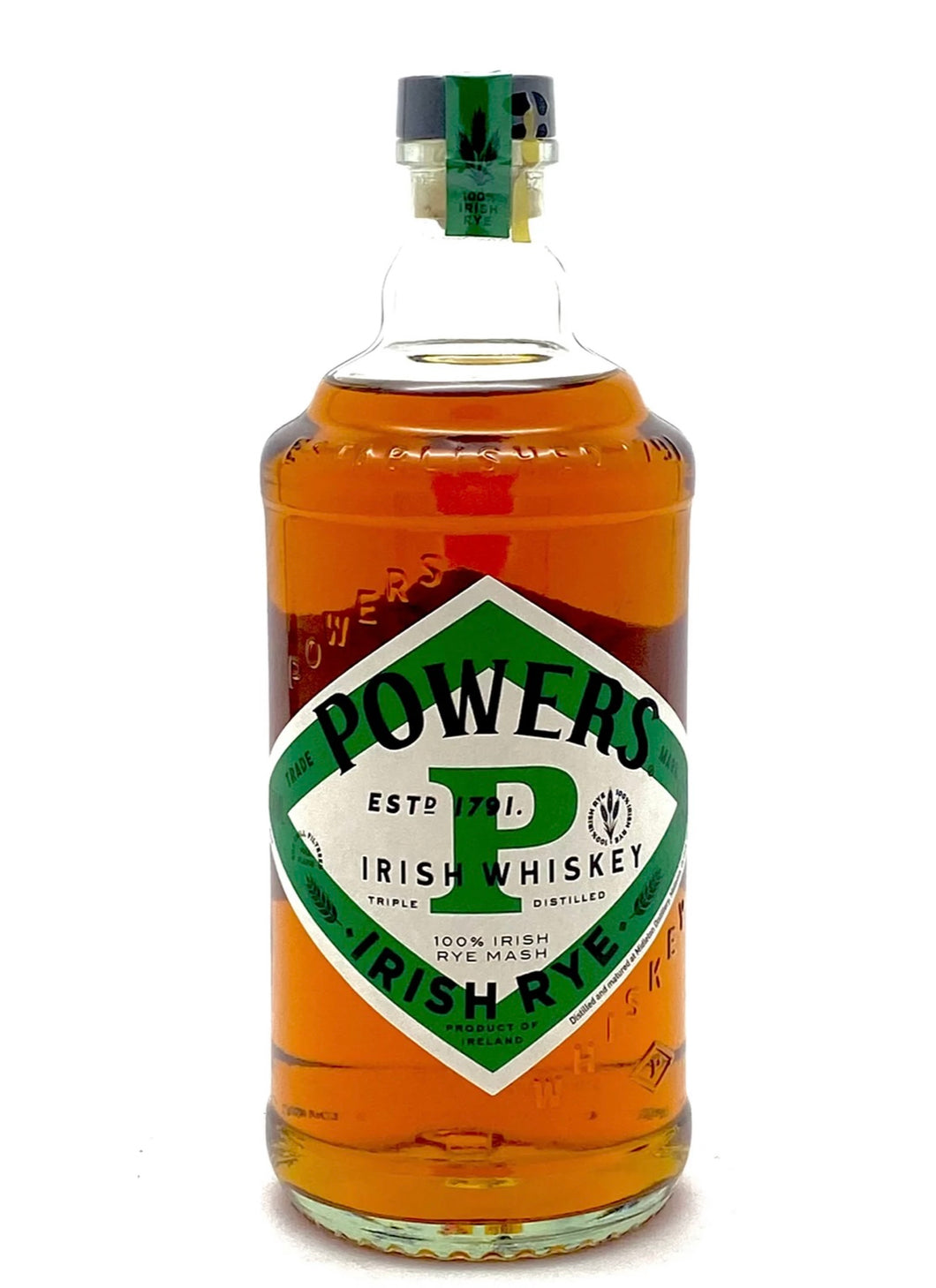 2023 Powers Irish Rye Whiskey 750ml