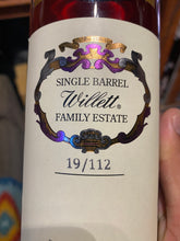 Load image into Gallery viewer, Willett 9 Year Old Family Estate Single Barrel Bourbon Whiskey 750ml
