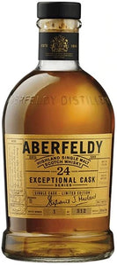 Aberfeldy Exceptional Cask Series 24 Year Old Single Malt Scotch Whisky 750ml