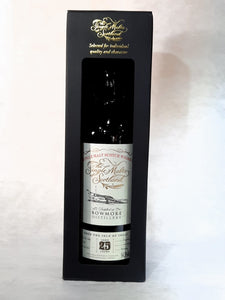 1996 The Single Malts of Scotland Bowmore 25 Year Old Single Malt Scotch Whisky 750ml