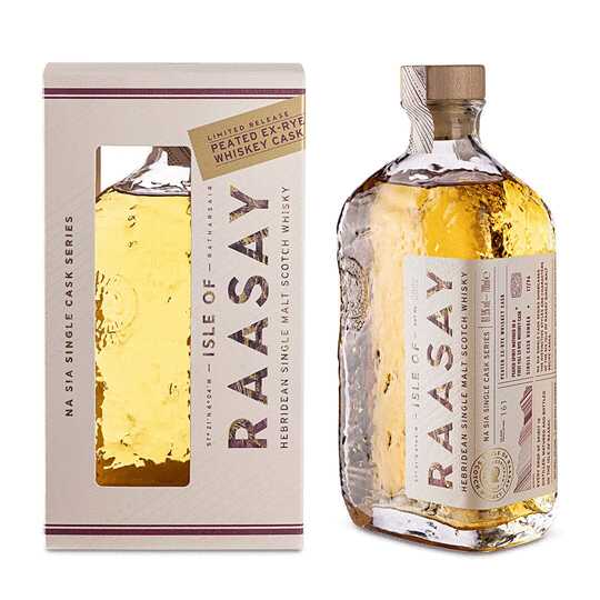 Isle of Raasay Na Sia Peated Ex-Rye Whiskey Cask Single Malt Scotch Whisky 750ml