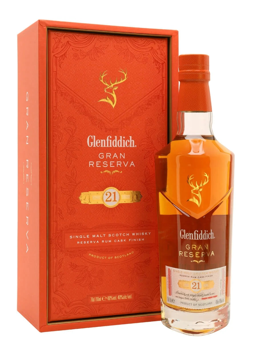 Glenfiddich Gran Reserva 21 Year Old Rum Cask Finish Scotch Whisky