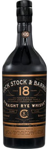 Lock Stock & Barrel 18 Year Old Straight Rye Whiskey 750ml