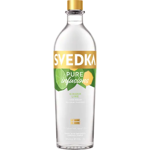 Svedka Pure Infusions Ginger Lime Flavored Vodka 750ml