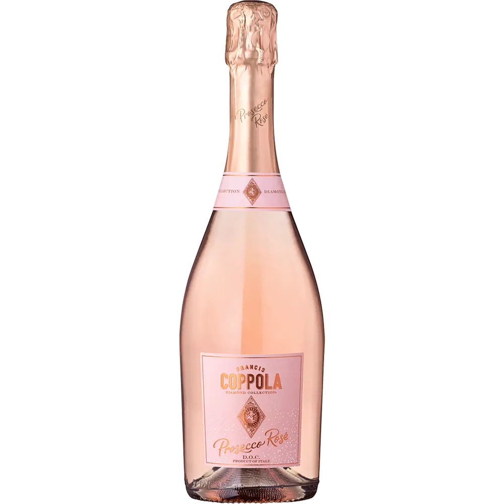 Francis Coppola Diamond Collection Prosecco Rose Extra Dry Italian Sparkling Wine 750ml