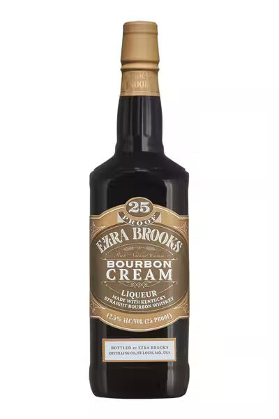 Ezra Brooks Bourbon Cream Liqueur 750ml