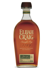 Load image into Gallery viewer, Elijah Craig Straight Rye Whiskey 750ml
