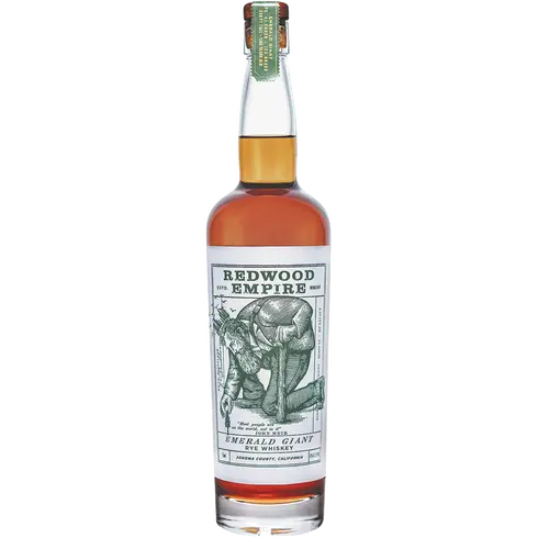 Redwood Empire Emerald Giant Rye Whiskey 750ml