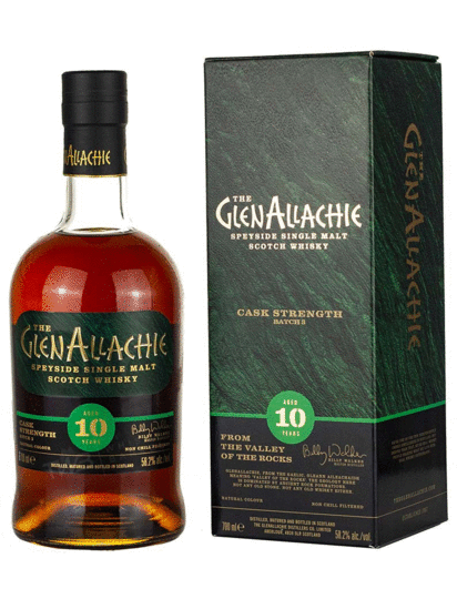 Glenallachie 10 Year Old Cask Strength Single Malt Scotch Whisky 750ml batch 8