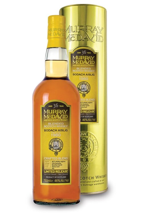 1980 Murray McDavid Bodach Aislig 36 Year Old Blended Scotch Whisky 750ml