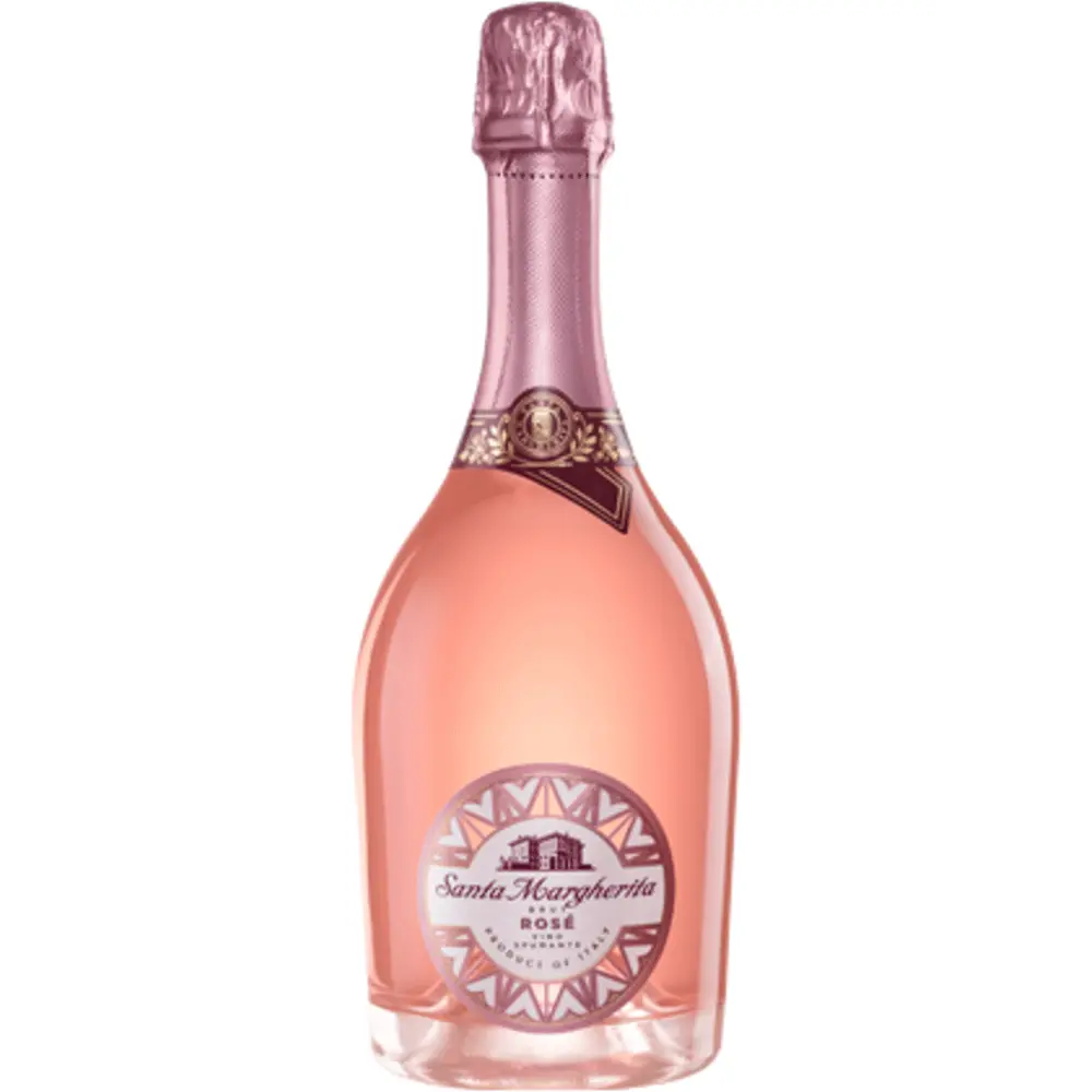 Santa Margherita Vino Spumante Rose Brut Italian Sparkling Wine 750ml