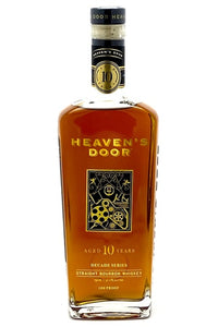 Heaven's Door Decade Series 10 Year Old Straight Bourbon Whiskey 750ml