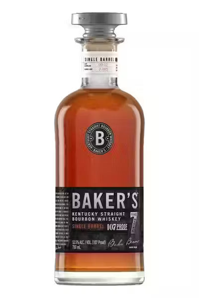 Baker's 7 Year Old Single Barrel Kentucky Straight Bourbon Whiskey 750ml