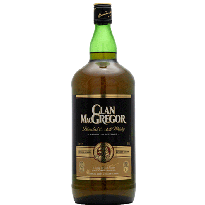 Clan Macgregor Blended Scotch Whisky 1.75Lt