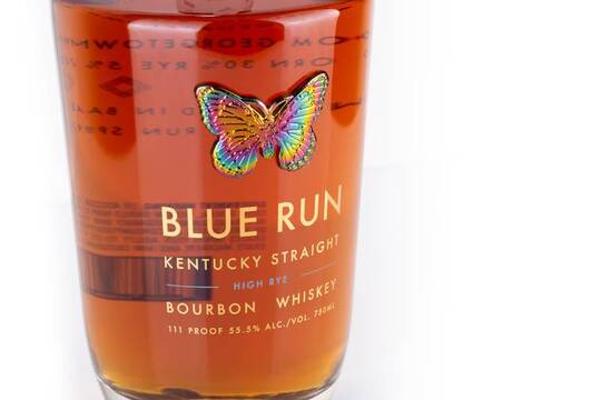 Blue Run Spirits High Rye Kentucky Straight Bourbon Whiskey 750ml