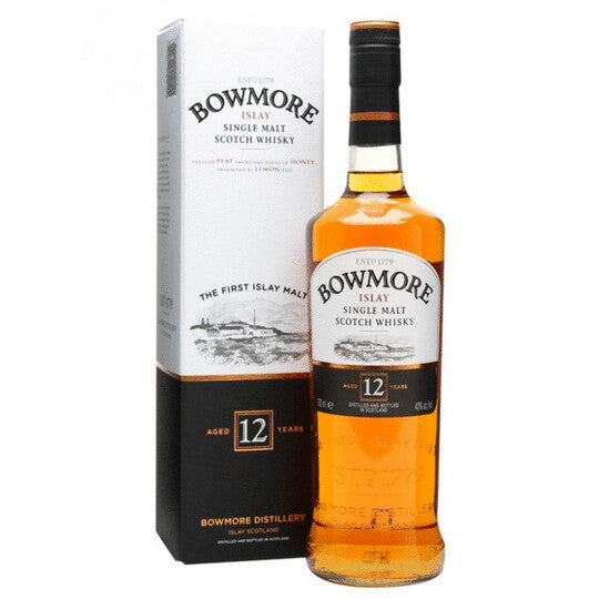 750ml Year Malt Whisky Bowmore 12 Scotch Old Single