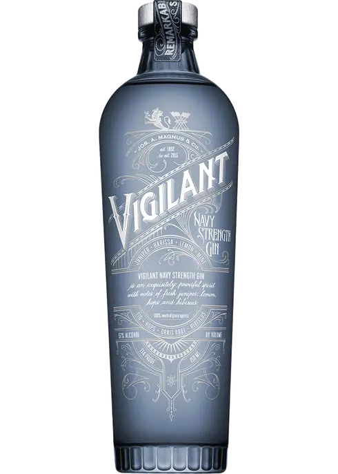 Jos. A. Magnus & Co. Vigilant Navy Strength Gin 750ml