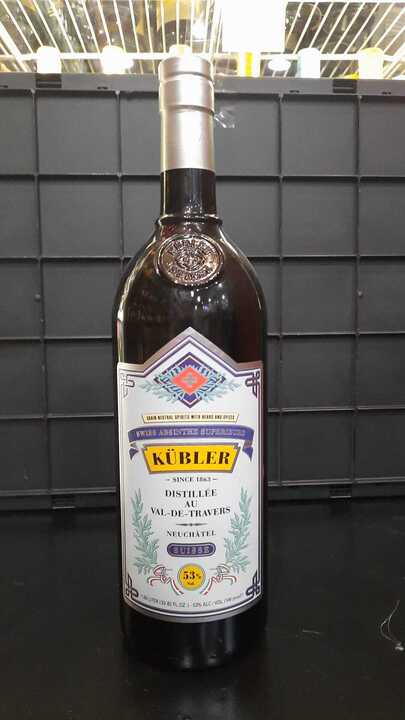 Kubler Suisse Absinthe Liqueur 750ml