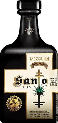 Santo Puro Mezquila Mezcal Tequila 750ml